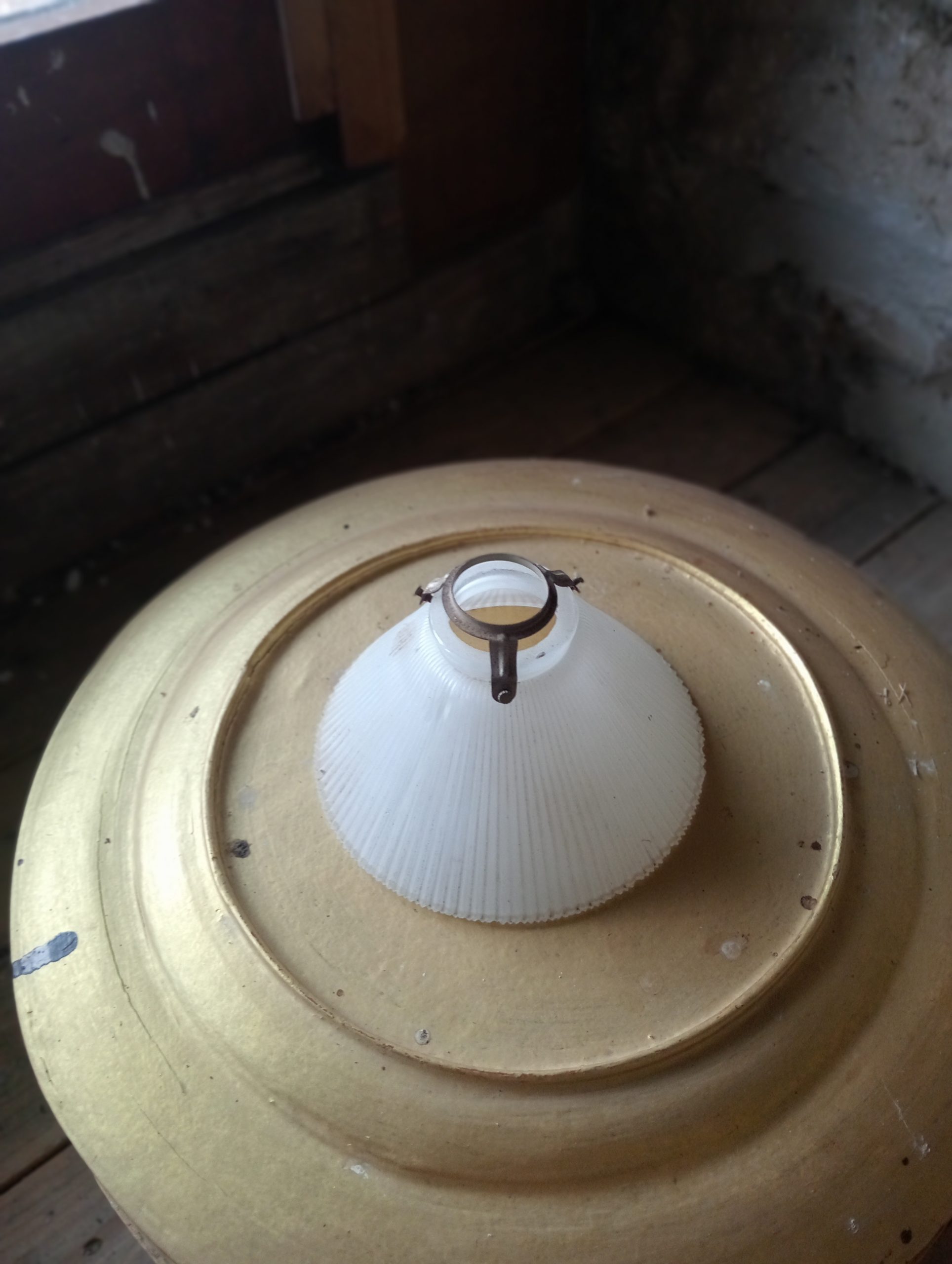 LLUM LAMPARA OPALINA VINTAGE